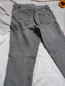 Grey Denim Jeans