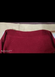 Red Knitted Pullover