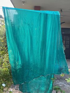 Emerald Green Sequined Dupatta