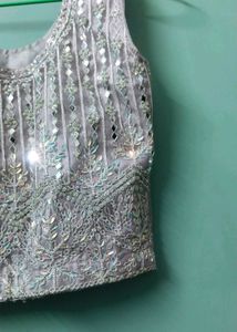 Beautiful lavender lehenga for girls