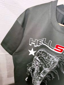 HELLSTAR GRAPHIC PRINTED OVERSIZE TEE 🔥🔥