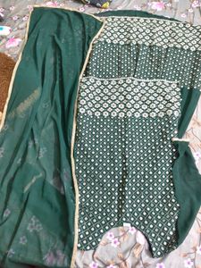Kurti With Skirt &amp; Dupatta