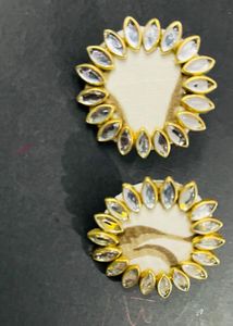 Fancy Party Wear Have Kunden Earrings