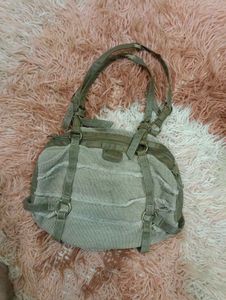 Stylish Grey Hobo Bag