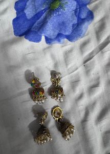 Jhumka Earrings Set