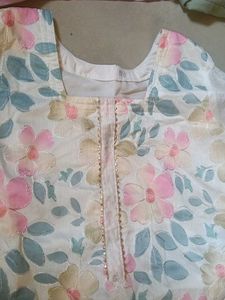 Floral Print Kurta