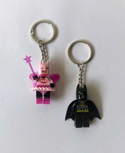 Batman couple keychain