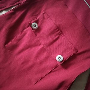 Zudio Maroon Jumpsuit