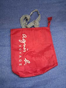 Agnes Voyage Red Tote Bag