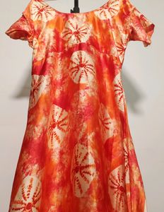 Silky Satin Partywear Dress For Women