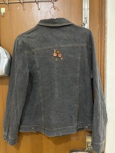 Unique Embroidered Denim Jacket
