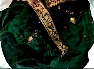 green pure crape silk saree