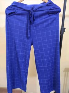 Beautiful Blue Plazo For Women