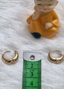 Gold Plated Hoop Earrings