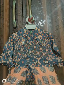 Baby Girls Multi Colour Frock