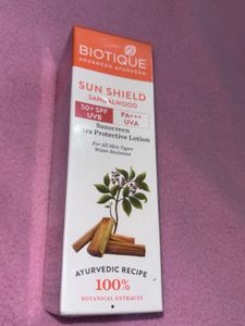 Biotique Sun Shield Sandalwood Sunscreen SPF 50
