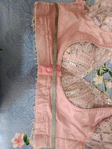 Beautiful Lilac Embroidered Lehenga Choli