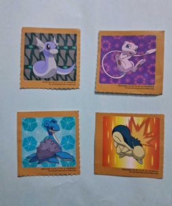 Oreo Pokemon Stickers Lot