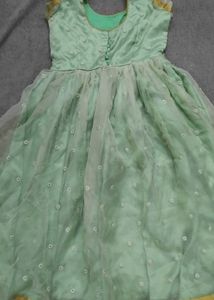 almost new Adorable Green Kids' Dress