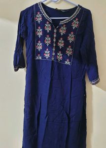 Avaasa Blue Kurti
