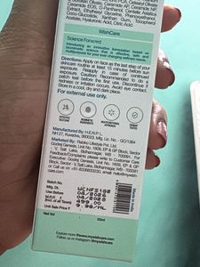 wishcare niacinamide oil balance sunscreen