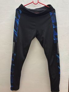 Black &amp; Blue Athletic Leggings