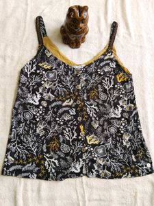 Boho Floral Print Cami Top
