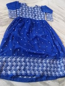READY MADE ANARKALI DRESS SET