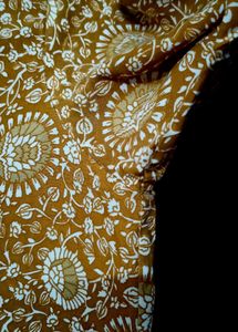 Stylish Yellow Printed Kurta