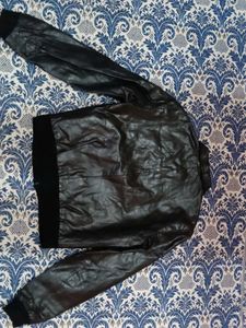 Men's Black Leather Jacket