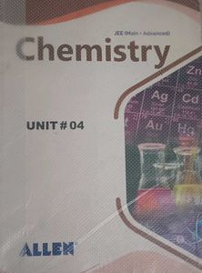 Chemistry JEE (Main + Advanced) Unit #04