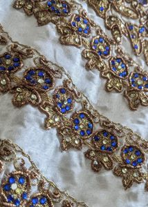 Off White Net Anarkali