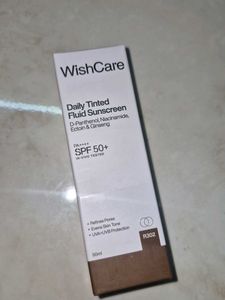 NEW LAUNCH WishCare Tinted Sunscreen SPF 50+