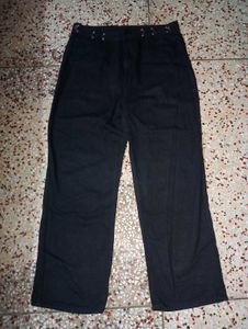Classic Black Wide Leg Pants