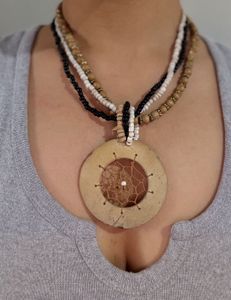 Y2K Bohemian Dreamcatcher Pendant Necklace