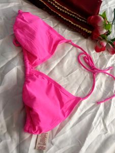 Hot Pink Bikini Top