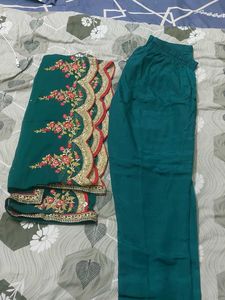 Embroidered suit