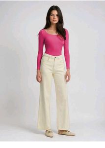 Hot Pink Long Sleeve Top