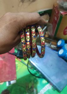 Embellished Bangle Set