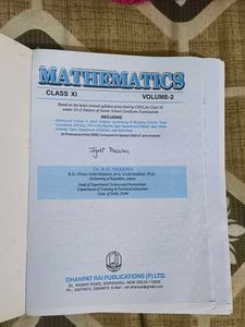 RD Sharma Mathematics Class 11