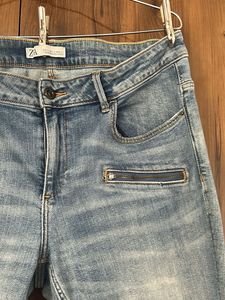 Zara Distressed Denim Jeans