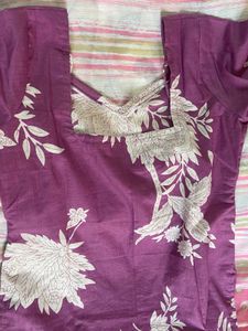 beutiful Purple Kurta💜