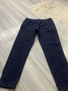 Comfortable Navy Blue Fleece Pants