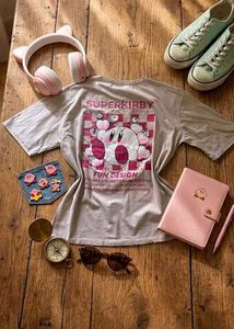 Cute Kirby Graphic T-Shirt