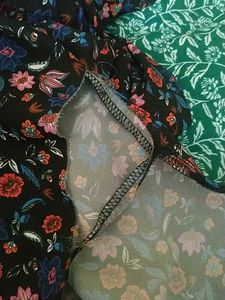 Floral Print Maxi Dress with Slit 5