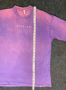 Nike "Adventure" Lavender Tie-Dye Graphic T-Shirt