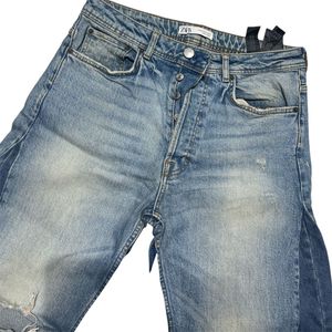 Zara Reworked Y2k Baggy Jeans