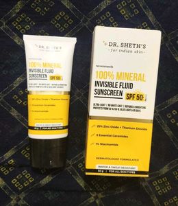 Dr. Sheth's 100% Mineral Invisible Fluid Sunscreen