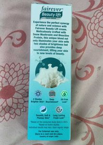 Fair Ever Beauty Lift Face Cream