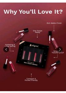 Pilgrim Mini Liquid Lipstick Set